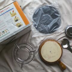 Cheese Fondue Set　チーズフォンデュセット　直径約18センチ　イシガキ産業の画像