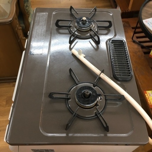 S267 ⭐ パロマ ガステーブル あじわざ 水無し片面焼き 59cm 都市ガス ⭐クリーニング済