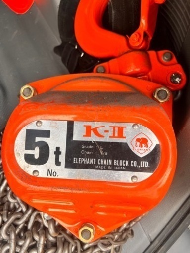 5t チェーンブロック