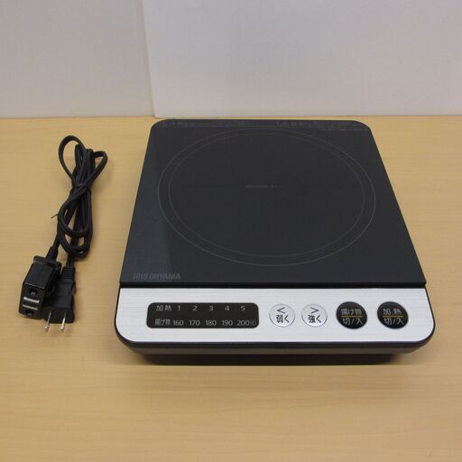 アイリスオーヤマ  1口IHコンロ（1000W）　2020年製  クッキングヒーター