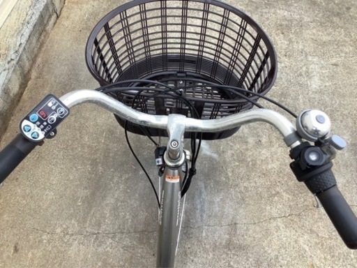 ヤマハ電動アシスト自転車pasnatura26インチシルバーアルミボディー ヤマハ電動アシスト自転車pasnatura26インチシルバーアルミボディー 全