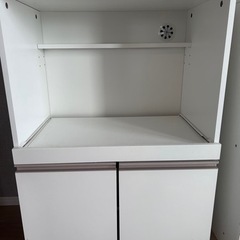 無料　キッチンボード　収納　2台セットの画像