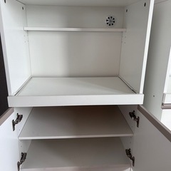 無料　キッチンボード　収納　2台セットの画像