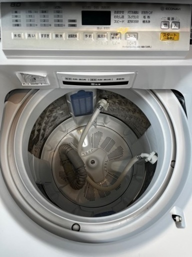 【送料無料】Panasonic 8.0kg 全自動洗濯機 2018年製