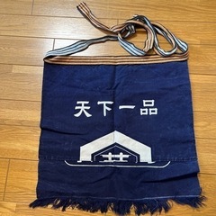❤️キッコーマン前掛け 天下一品❣️昭和レトロ‼️値下げなしの画像