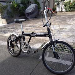 折り畳み自転車　サカモトテクノ　カリブーライト　6段