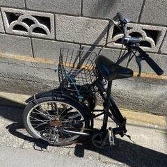自転車 20インチ 6段変速 折り畳み自転車