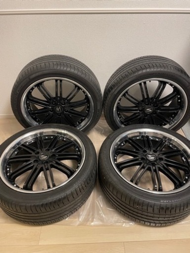 近所の方は近場まで運搬可能です✨245/40zr/19 タイヤ付きホイール　夏タイヤ　WINRUN