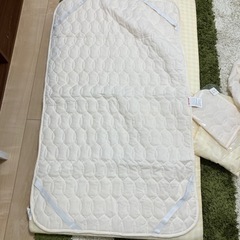 子供用寝具　保育園用に購入しほぼ未使用ですの画像