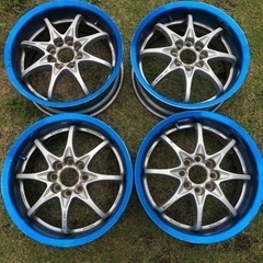 RAYS VOLK RACING group N-RS 15×6.5J 100 4H 4本セット