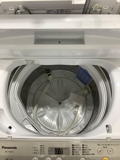 全自動洗濯機 Panasonic NA-F50B12 2019年製 5.0kg 入荷致しました！