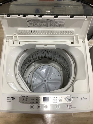 全自動洗濯機 YAMADA YWM-T60A1 2017年製 6.0kg 入荷致しました！