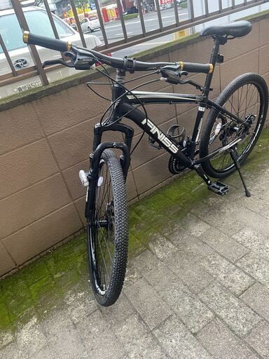 リサイクルショップどりーむ荒田店　No776 エコNo１６４９１X マウンテンバイク　MTB　FINISS　機械式ディスクブレーキ♪　