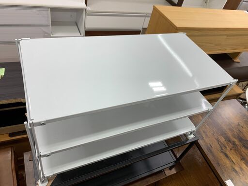 無印良品 スチールラック2段【トレファク所沢店】