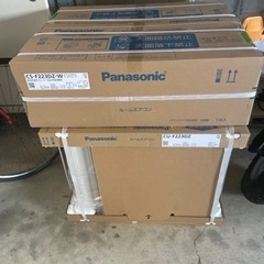 エアコン Panasonic 6畳用　新品　クーラー