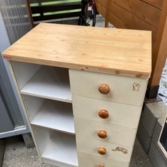 電話台ラックの画像