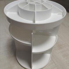 コスメタワー　回転　収納　メイク　スキンケア