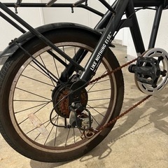 HUMMER 折りたたみ自転車 20インチ ブラックの画像