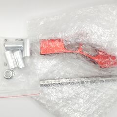 ホンダ EG EK用　レッド　ギアレバーエクステンダー　シフター シフトノブ　クイックシフター　エクステンション　アルミ 延長の画像