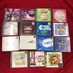 【お譲り先決まりました！】PlayStation レトロゲームソフト　まとめ売りの画像