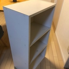 カラーボックス 棚 白色の画像