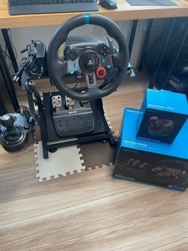 【直接取引き限定】Logicool ロジクール G G29  ハンコン シフター　スタンド　フルセット