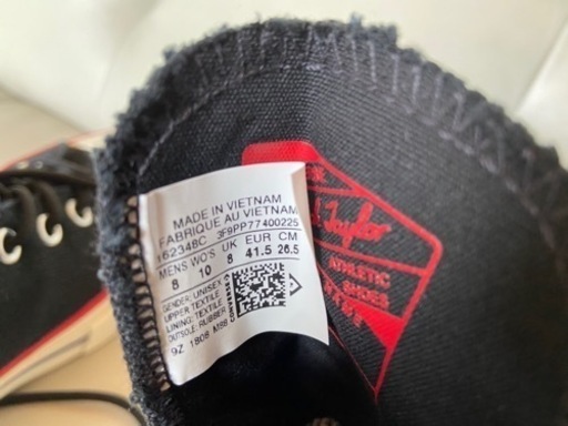 【完売】コンバース チャックテイラー GORE-TEX US8.0 26.5cm アメリカ正規店