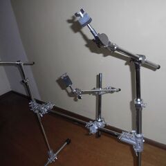 ●ドラムラック●シンバルスタンド３本分●PLAYTECH / DRS-300 + PEARL / CH70の画像