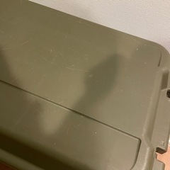 （決まりました）50L コンテナ　2つセット　キャンプ　収納の画像