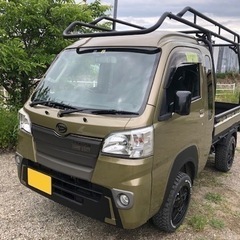 カッコいい‼️ ハイゼットジャンボ　ラプター塗装4WD リフトア...