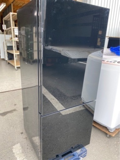 北九州市内配送無料　保証付き　2ドア冷蔵庫 アズマ MR-GL170 2019年製 ブラック 一人暮らし 単身用 高年式 おまかせセレ
