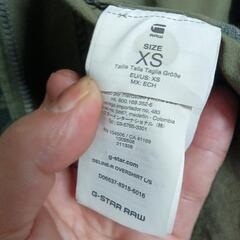 g-star raw ジースターロウ　XSの画像