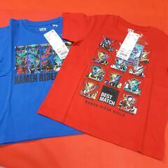 UNIQLO KIDS / 110㌢ 仮面ライダービルド Tシャツ2種