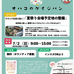 佐世保駅近くで新しく夏祭りをつくりたい！夏祭りの会場予定地の整備...