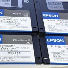 フロッピーディスク エプソンセットアップディスクの画像