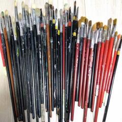 油絵の具、アクリル絵具用筆