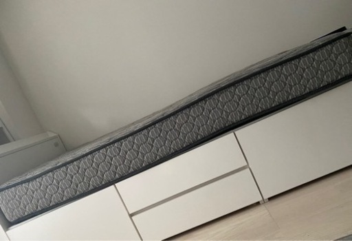 ニトリ収納付きシングルベッド