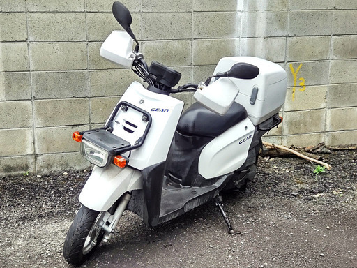 リアBOX付_ヤマハ「NEWSギア」4スト_廃車済_18642km