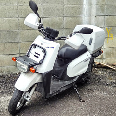 リアBOX付_ヤマハ「NEWSギア」4スト_廃車済_18642km