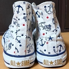 お値下げしました！converse コンバース　オールスター　スニーカー　夏　海の画像