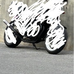 xjr400用 ガニマタブレットの画像