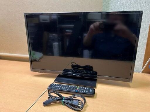 ハイセンス 24V型 ハイビジョン 液晶テレビ 2020年製 24A50 リモコン付 USED品現状にて 引取のみ！