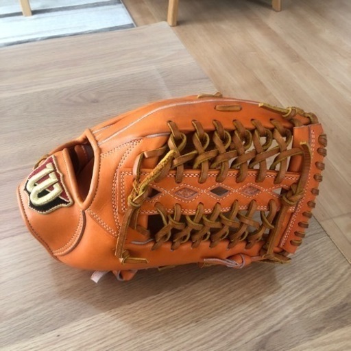 Wilson グローブ・ミット STAFF DUAL 外野手用DU型 硬式野球グローブ 右投げ用 Eオレンジ