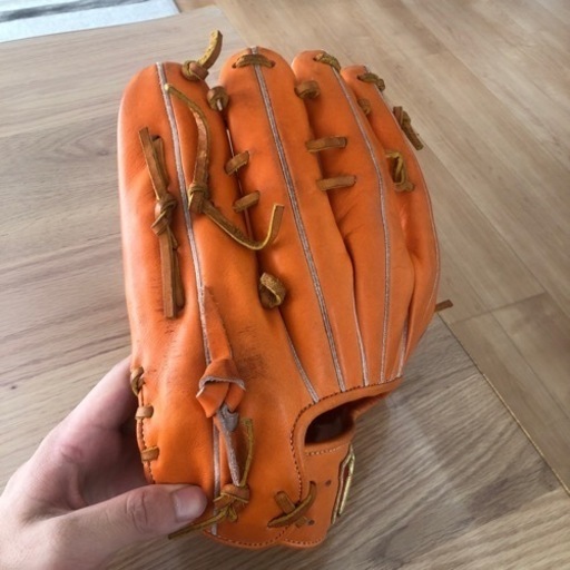 Wilson グローブ・ミット STAFF DUAL 外野手用DU型 硬式野球グローブ 右投げ用 Eオレンジ