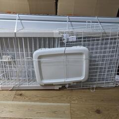 ペット　ゲージ　屋根付きの画像