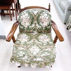 北海道 千歳市/恵庭市 近郊配送可能 飛騨産業 1Pソファ アームチェア