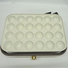 アイリスオーヤマ ミニホットプレート ricopa 2020年製 MHP-R102-C アイボリー たこ焼き 札幌市 豊平区の画像