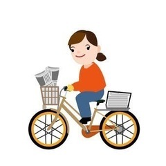 自転車でも配達可‼️ポストに入れるだけ❗️