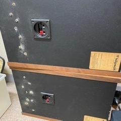 スピーカー部品取り　吊り下げ金具付きの画像