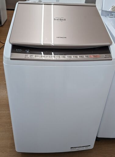 ☆ジモティー割引有り☆HITACHI 8kg洗濯機 BW-DV80C 2019年製　ag-ad207